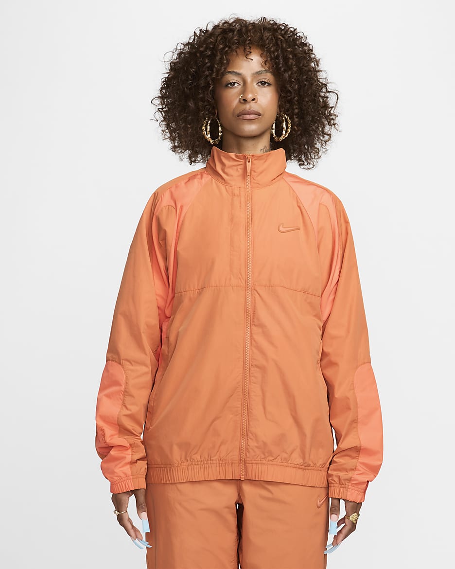 Orange nike windrunner online